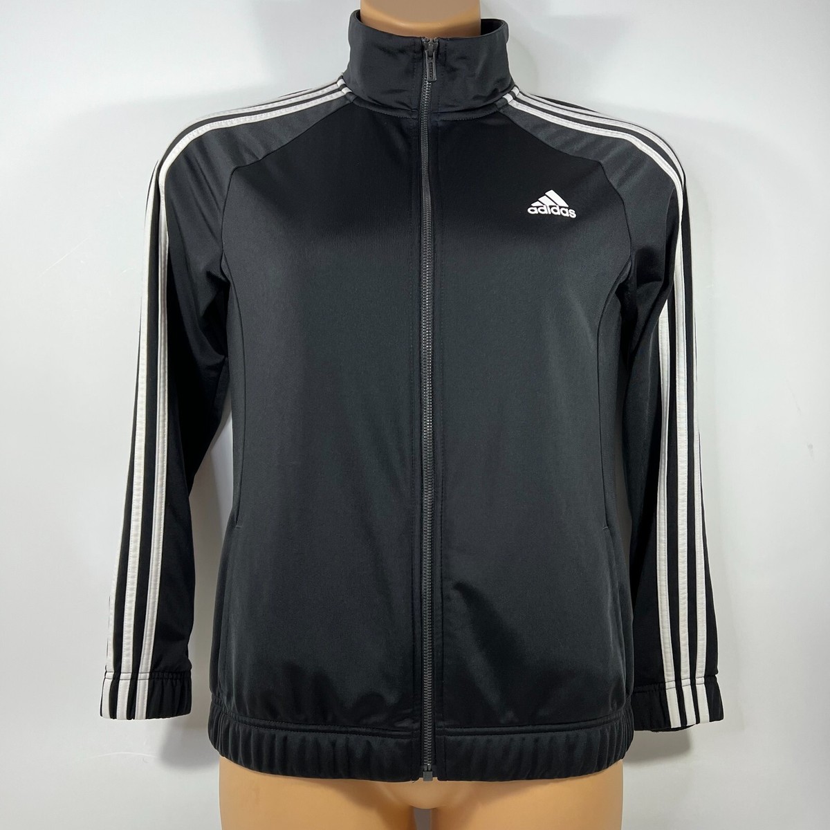 Adidas Designed to Move Track Jacket Full Zip Black BK4658 Adidas Designed to Move Track Jacket Full Zip Black BK4658