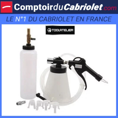 DPAN ToolAtelier® - Purgeur de frein et d'embrayage pneumatique