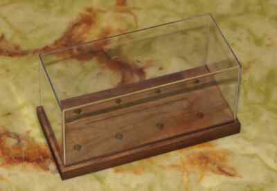 Headshell Cartridge Keeper Box Aufbewahrungsbox / Tonabnehmer / Walnut Wood