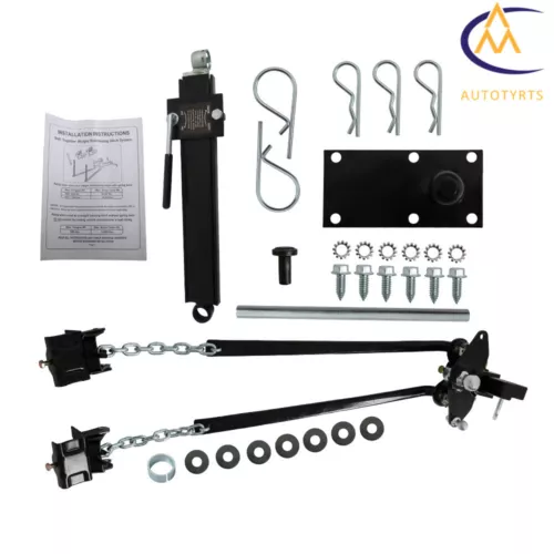 800lb RV Weight Distribution Hitch w/ Sway Control+2'' Drop Shank+2 5/16 in Ball