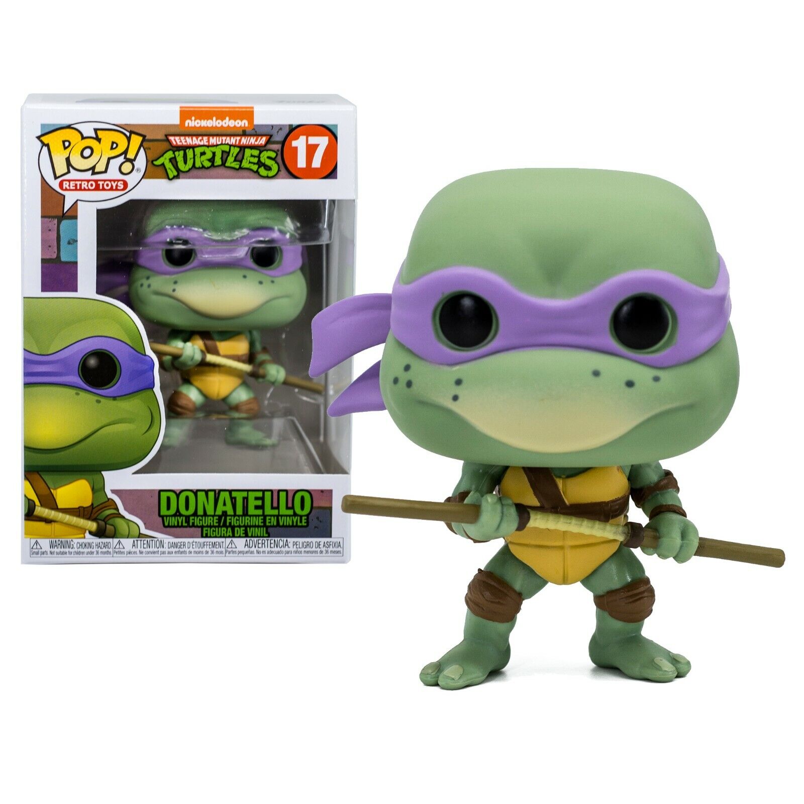 Funko Pop! Retro Toys: Teenage Mutant Ninja Turtles - Donatello