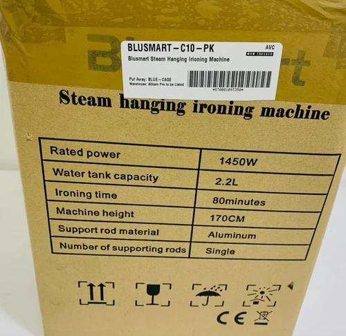 Blusmart Steam Hanging Ironing Machine Garment Steamer Purple/White - Picture 4 of 4