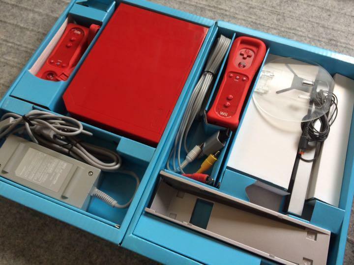 Nintendo Wii New Super Mario Bros. Pack Red Console (RCLSRAAK) for sale  online