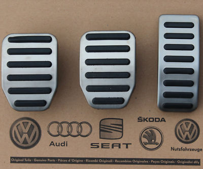 VW Bus T5 original pedal set pedals pedal caps pedal pads caps Multivan GP T6