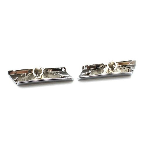 1 Pair Car Headlight Washer Nozzle Cover Chrome For Lexus GS300 GS350 2006-2011 - Picture 3 of 4