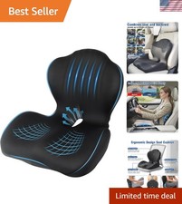 Car Seat Cushion Office Chair Cushion With Lumbar Support Pillow Ergonomic ... Car Seat Cushion Office Chair Cushion With Lumbar Support Pillow Ergonomic ...