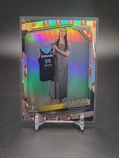 Ajsa Sivka 2025 Panini Prizm WNBA #85 WNBA Logo Prizm Rookie Card RC Chicago Sky