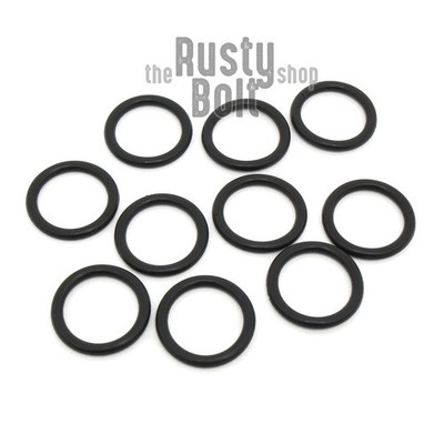 O-rings Nitrile Rubber - 20mm OD, 15.2mm ID, 2.4mm Thickness - Black, Seal