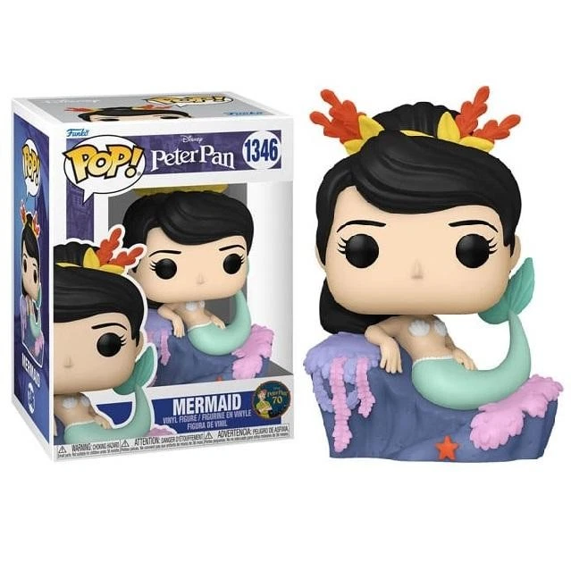 Peter Pan 70th Funko POP Disney Vinile Figura Sirenetta 9 cm