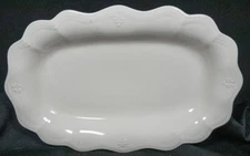 Lenox Casual Elegance Bread Relish Serving Plate  10.5" x 6.75"