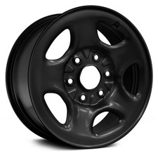 For Chevy Silverado 1500 99-06 Steel Factory Wheel 5-Spoke Black 16x6.5 Steel