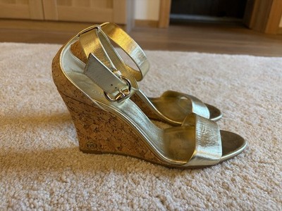 Gucci Sandalen gold Gr 38.5