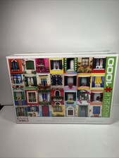Eurographics 1000pc Puzzle Mediterranean Windows Colors of the World NEW