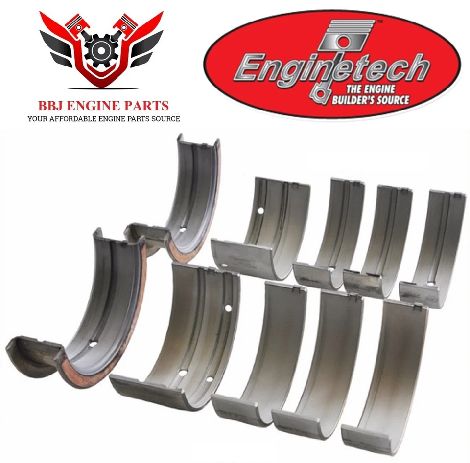 Основные подшипники Pontiac V8 421 428 455 1961 - 1976 Enginetech  - Изображение 4 из 4