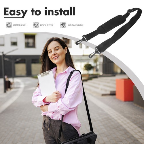 2 Pieces Durable Laptop Shoulder Strap Official Documents Replacement - Picture 6 of 12