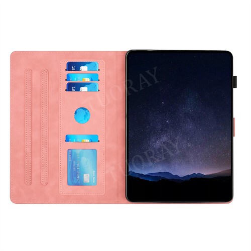 For Samsung Galaxy Tab A9 Plus A8 A7 S9 FE S6 Lite PU Leather Smart Case Cover - Picture 41 of 81