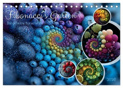 Anne Seltmann | Fibonacci's Garten (Tischkalender 2026 DIN A5 quer), CALVENDO...