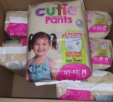 6pk Cuties Pants Toddler Training Pants Size 4T To 5T Over 35 Lbs. 114 Diapers