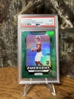 2024 Panini Prizm - Emergent Jayden Daniels #2 Green Prizm (RC). PSA 9 Mint