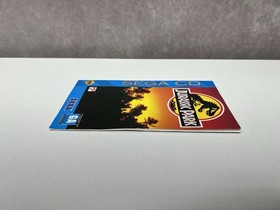 Jurassic Park Sega CD Instruction Manual Only GOOD Condition w/ Registration! 