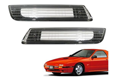 MAZDA Genuine OEM RX-7 FC3S Pass Position Lamp Light Lens Flash