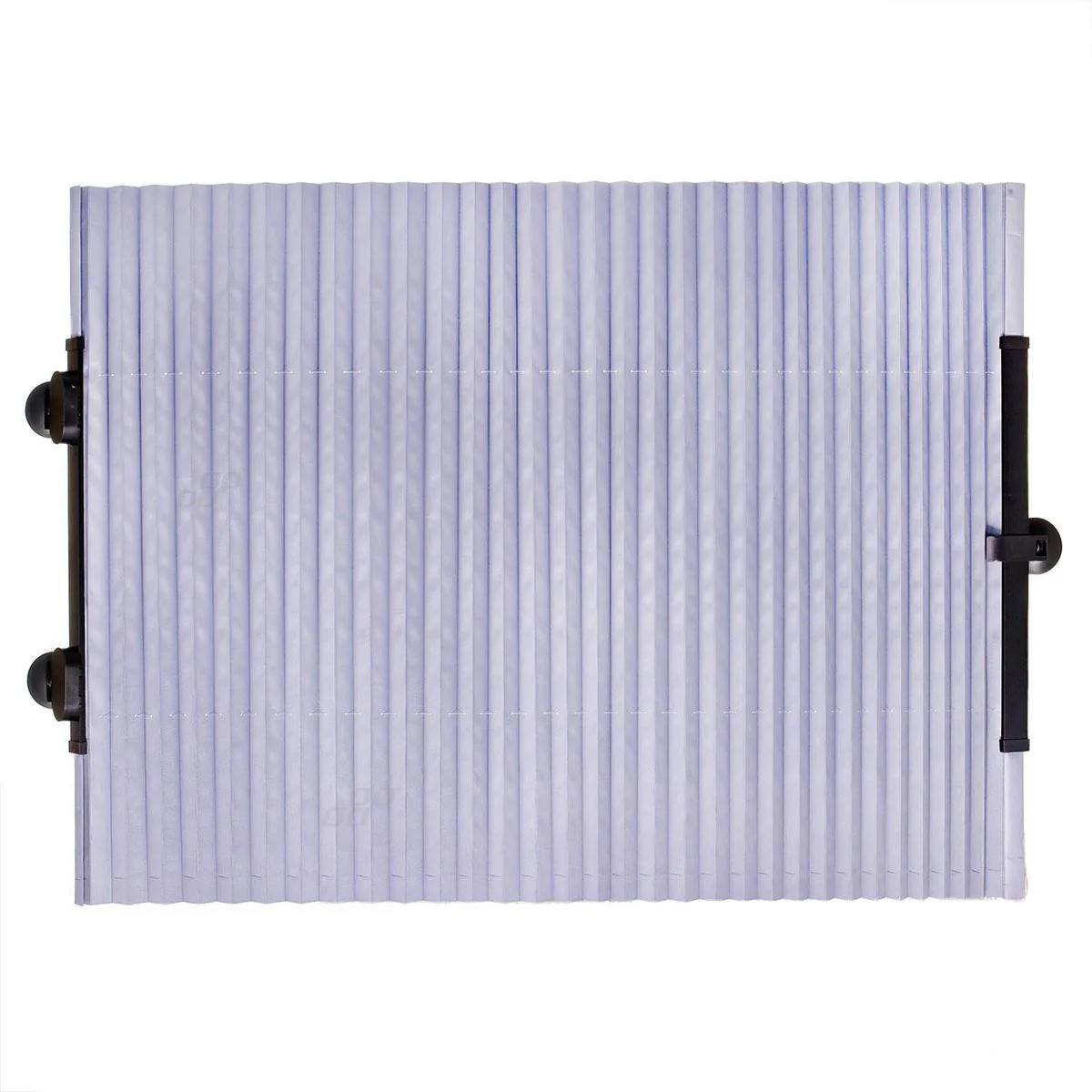 Pare-soleil de voiture rétractable AMIO 155x70 cm idéal pour les départs en vacances