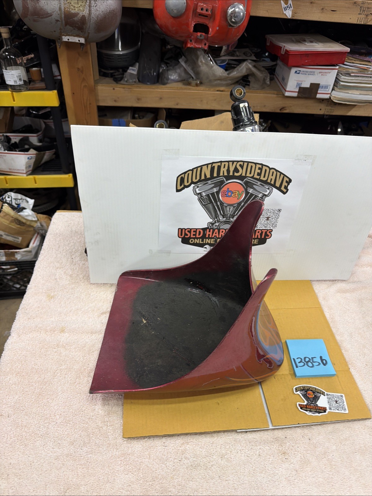 Harley Chin Spoiler OEM Dyna Softail No Bracket Pro Street Unkown Fitment