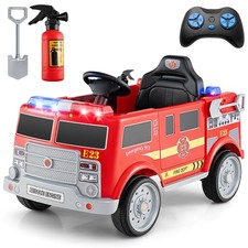 Kids Ride on Police Car 12V Battery Powered Electric Vehicle with 3 Speeds