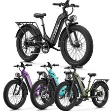 Electric Bike 26" 1800W 36Mph Ebike Mountain Bicycle Fat Tire E-bike for Adults