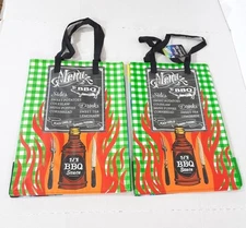 Trader Joes North Carolina Reusable Shopping Bags New With Tag Set of 2