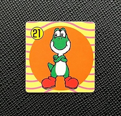 (Game Item) Ｍini Card, Yoshi's Island, No.21, Super Famicom, Super Mario, NM.