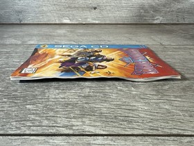 Shining Force CD (Sega CD, 1994) Authentic & Complete w/ Reg Card (Water Damage)