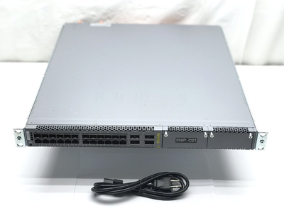 #ad Juniper EX4600 40F Running Junos 24 Port Network Switch $493.27