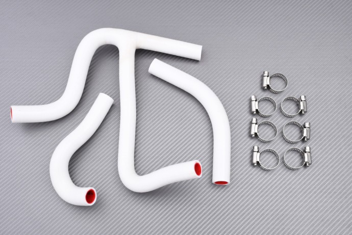 Kit Refroidissement Blanc pour Suzuki RMX 450Z Idéal Sorties Tout-Terrain et Cross