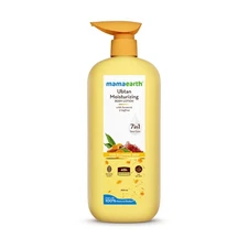 Mamaearth Ubtan Moisturizing Body Lotion with Turmeric & Saffron 400 ml
