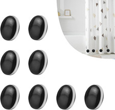 8 Pack Shower Curtain Weights Blocks, Heavy Duty for Curtains or Liners Bottom t