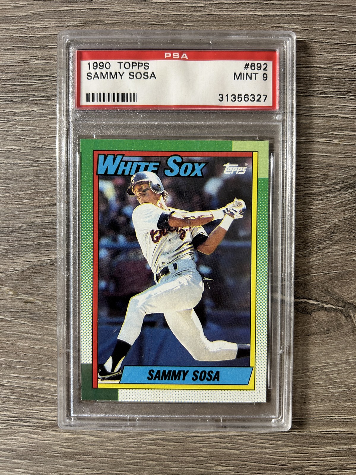 1990 Topps - Sammy Sosa PSA 9 #692 (RC)