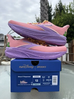 Women Sz 12 wide (D)- 2026 runDisney Princess Brooks Ghost 17 Rapunzel *Limited* - Image 1 of 4