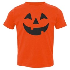 Jack O Lantern Face   Funny Halloween Pumpkin Toddler T-Shirt