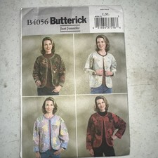 Butterick B4056 sewing pattern, womens patchw...