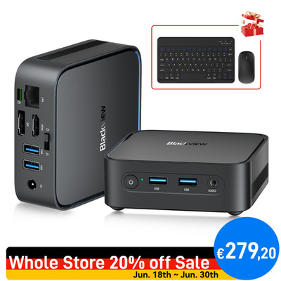Blackview MP50 Mini PC AMD 3500U 16GB 512GB SSD Win 11 Pro MINI Computer WIFI 5