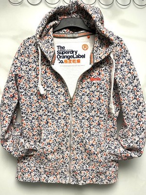 Kapuzen Pullover Jacke Hoodie von SUPERDRY Gr. L (Guter Zustand)