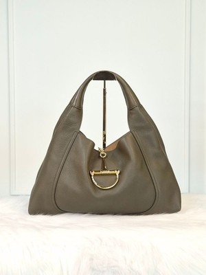 Gucci Softbit Maxi Shoulder Bag Forest Green 25FW 837466 155386549