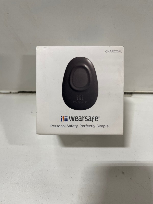 Wearsafe Tag Security Alert Alarm Button White Water Resistant - Used UNTESTED