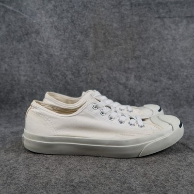 Converse Shoes Womens 8.5 Jack Purcell Sneakers Classic Casual Canvas White 