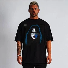 ACE FREHLEY KISS HARD  ROCK T SHIRTS MEN'S SIZES 100% SILK SCREEN