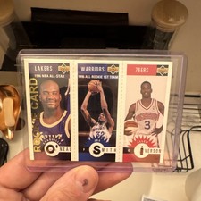Upper Deck 1996 Rookie Card Lot O'Neal Iverson Smith Lakers Warriors 76ers
