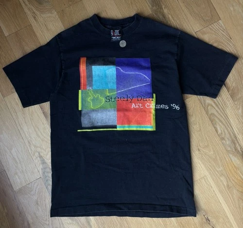Steely Dan Art Crimes GIANT TAG Single Stitch C 1990s vintage concert t-shirt, vintage, single stitch, B+ condition