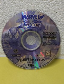 Marvel vs Capcom Sega Dreamcast 1999 Disk Only