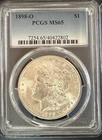 1898-O Morgan Silver Dollar PCGS MS65